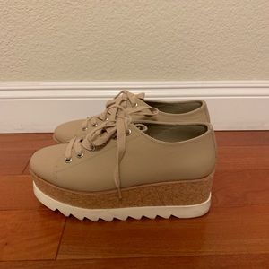 Steve Madden platform sneaker shoes size 7.5